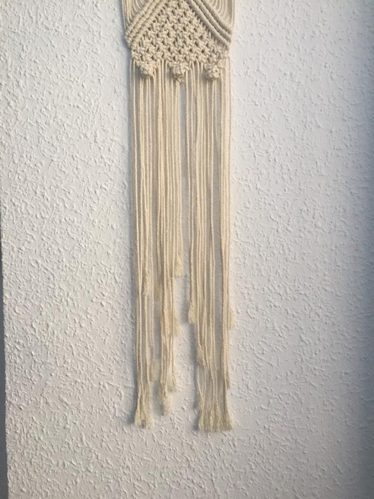 Tapiz macramé aren